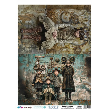 Papel de Arroz Soft A3 30x41cm SPA5854