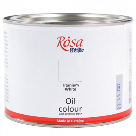 Oleo 502 Titanium White ROSA STUDIO 490 ml