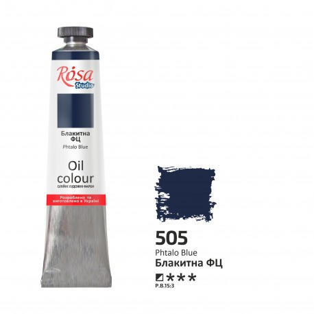 Oleo 505 Phthalo Blue ROSA STUDIO  tubo 45ml