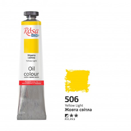 Oleo 506 Yellow Light ROSA STUDIO  tubo 45ml