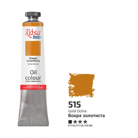 Oleo 515 Gold Ochre ROSA STUDIO  tubo 45ml