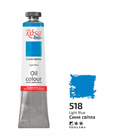 Oleo 518 Light Blue ROSA STUDIO  tubo 45ml