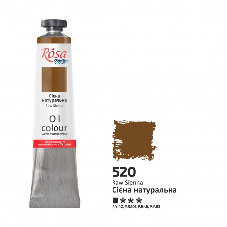 Oleo 520 Raw Sienna ROSA STUDIO  tubo 45ml