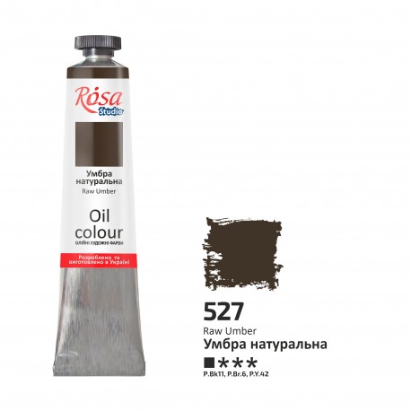 Oleo 527 Raw Umber ROSA STUDIO  tubo 45ml