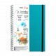 Cuaderno acuarela espiral A4 250gr (32 hojas) ROSA