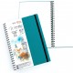 Cuaderno acuarela espiral A4 250gr (32 hojas) ROSA