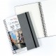 Cuaderno acuarela espiral A4 200gr (32 hojas) ROSA