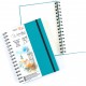 Cuaderno acuarela espiral A5 250gr (32 hojas) ROSA