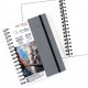 Cuaderno acuarela espiral A5 200gr (32 hojas) ROSA