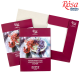Papel acuarela A4 200gr (10 hojas) ROSA STUDIO