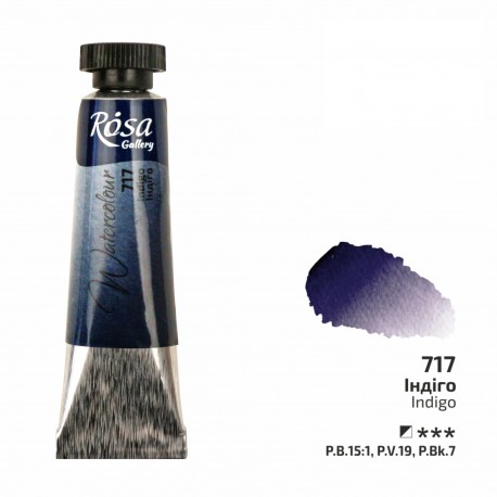 Acuarela 717 Indigo ROSA GALLERY tubo 10ml