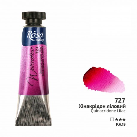 Acuarela 727 Quinacridone Lilac ROSA GALLERY tubo