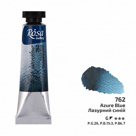 Acuarela 762 Azure Blue ROSA GALLERY tubo 10ml