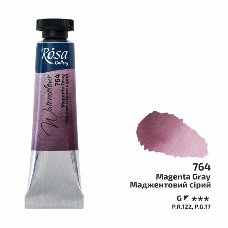 Acuarela 764 Magenta Gray ROSA GALLERY tubo 10ml