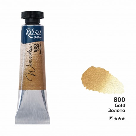 Acuarela 800 Gold ROSA GALLERY tubo 10ml