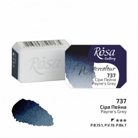 Acuarela 737 Payne's Grey ROSA GALLERY godet 2,5ml