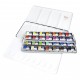Caja Acuarelas metal ROSA GALLERY 28 colores