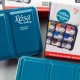 Caja Acuarelas metal ROSA GALLERY "Classic" Turquo