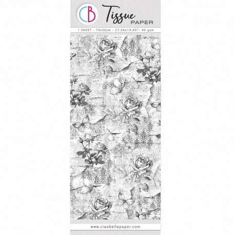 Tissue Paper cm69x49 27,66"x19,29” Millefleur