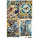 Rice Paper A4 Celestial Cards