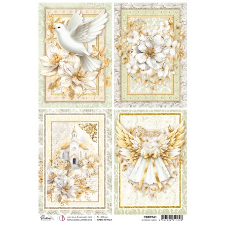Rice Paper A4 Blessing Cards