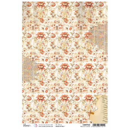 Rice Paper A4 Healing flowers