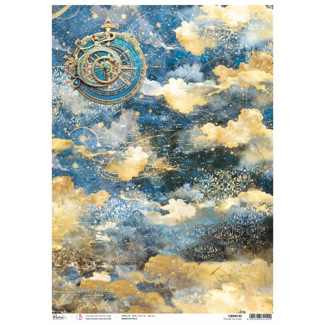 Rice Paper A3 Follow the stars