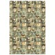 Rice Paper A4 MIXED 4/Pkg Cabinet of curiosites