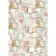 Rice Paper A5 MIXED 8/Pkg Secret Garden