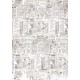 Rice Paper A5 MIXED 8/Pkg Secret Garden