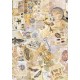 Rice Paper A5 MIXED 8/Pkg Cabinet of Curiosities
