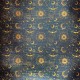 Deluxe Celestial Paper Gold  6"x6" 5/Pkg