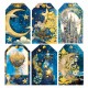 Vellum Celestial Fussy Cut 6"x6" 6/Pkg