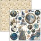Celestial Fussy Cut Pad 6"x6" 24/Pkg