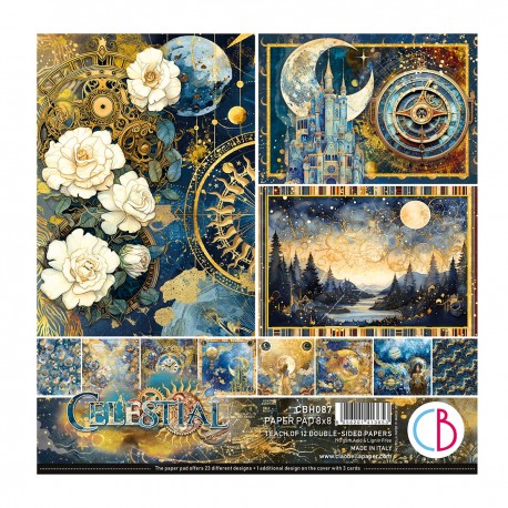 Celestial  Pad 8"x8" 12/Pkg