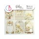 Deluxe Blessing day Paper Pearl 6"x6" 5/Pkg
