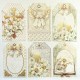 Deluxe Blessing day Paper Pearl 6"x6" 5/Pkg