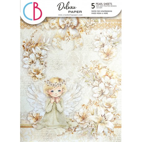 Deluxe Blessing day Paper Pearl A4 5/Pkg