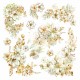 Vellum Blessing day Fussy Cut 6"x6" 6/Pkg