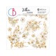 Vellum Blessing day Fussy Cut 6"x6" 6/Pkg