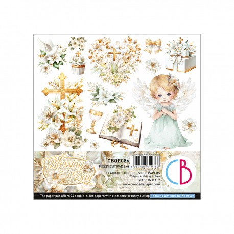 Blessing day Fussy Cut Pad 6"x6" 24/Pkg