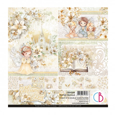 Blessing day  Pad 8"x8" 12/Pkg