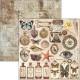 Cabinet of curiosities Paper Pad 12"x12" 12/Pkg