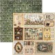 Cabinet of curiosities Paper Pad 12"x12" 12/Pkg