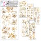 Blessing Day  transparent adhesive sheets 5/Pkg
