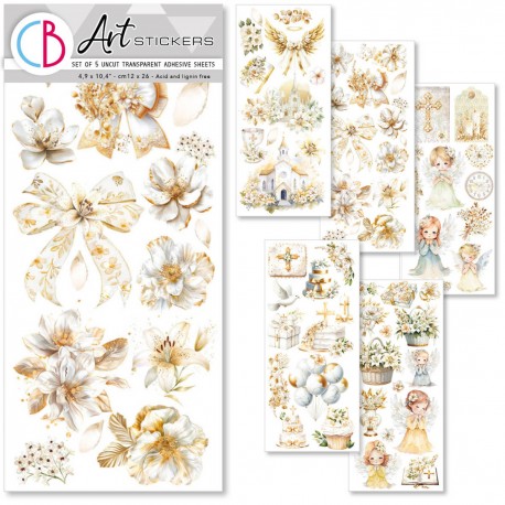 Blessing Day  transparent adhesive sheets 5/Pkg