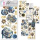 Celestial transparent adhesive sheets 5/Pkg