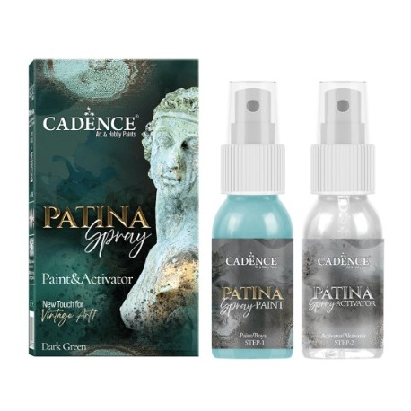PATINA SPRAY 50ML+50ML - DARK GREEN