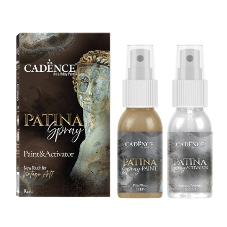 PATINA SPRAY 50ML+50ML - RUST