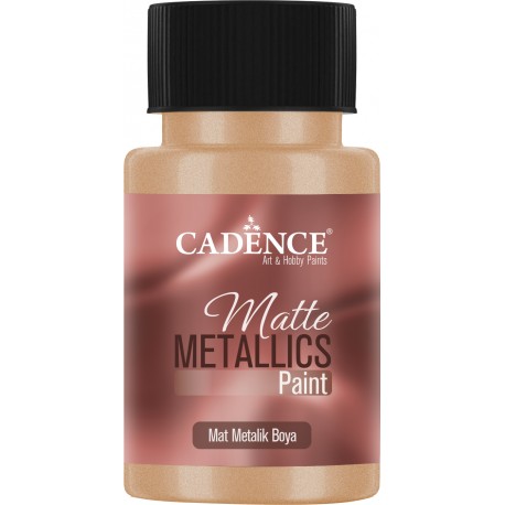 MATT METALLIC PAINT 50 ml ANTIQUE GOLD